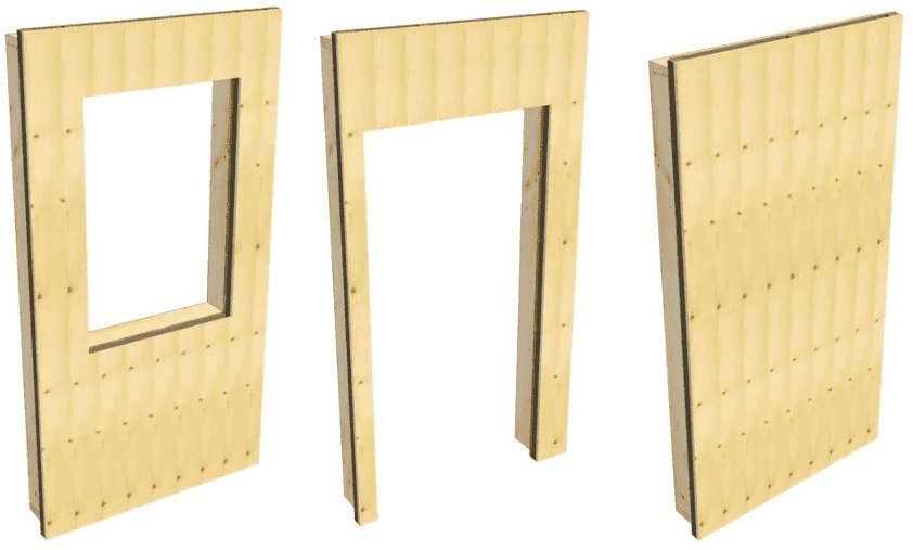 Ukázka obvodových panelů Ukázka obvodových panelů