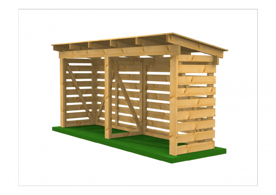 Box na dřevo Max – 3,9 m